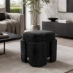 Kontrasto Пуф «Токио» 42x37,5x40 см, черный, двусторонний, Meb000694 - Home Club, изображение 8