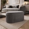 Kontrasto Пуф Bristol Duo 80x40x40 см, цвет: серый, Meb000713 - Home Club, изображение 3