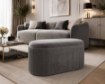 Kontrasto Пуф Bristol Duo 80x40x40 см, цвет: серый, Meb000713 - Home Club, изображение 7