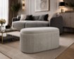 Kontrasto Пуф Bristol Duo 80x40x40 см, цвет Vel (бежевый), Dw, Meb000711 - Home Club, изображение 3