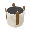 Kontrasto Пуф Seul 37x37x38 см Fut, цвет экрю/дуб Dw, Meb000691 - Home Club, изображение 5