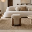 Kontrasto Пуф Seul 37x37x38 см Fut, цвет «таупе»/орех, Dw, Meb000690 - Home Club, изображение 10