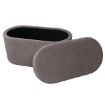 Kontrasto Пуф Bristol Duo 80x40x40 см, цвет Vel taupe, Dw, Meb000712 - Home Club, изображение 2