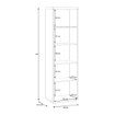 Forte Вітрина L, AUQV711L-Q362 - Home Club, зображення 8
