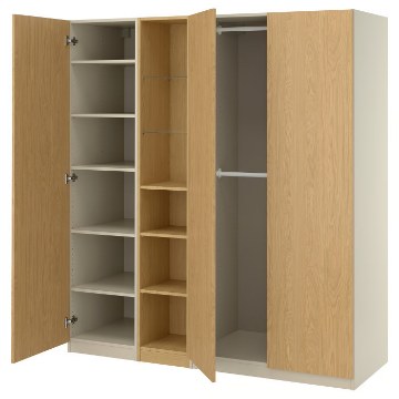 ИКЕА Комбинация шкафов PAX ПАКС / STORKLINTA, 396.250.68 - Home Club