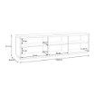 Forte Тв-тумба P, AUQT131R-Q362 - Home Club, зображення 7