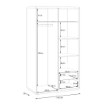 Forte Шкаф для одежды L, AUQS821L-Q362 - Home Club, изображение 10