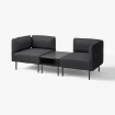 ИКЕА 2-местный диван с боковым столиком LILLEHEM, 295.360.58 - Home Club, изображение 7