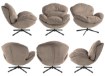 Kontrasto Fo106 Кресло Milo 3D, коричневый, двуместное, 5.01 94655 - Home Club, изображение 2