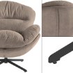 Kontrasto Fo106 Кресло Milo 3D, коричневый, двуместное, 5.01 94655 - Home Club, изображение 3