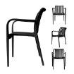 Kontrasto Kp104-Kd — стул из полипропилена, чёрный, Dw, Meb000048 - Home Club, изображение 3
