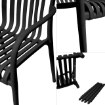 Kontrasto Kp104-Kd — стул из полипропилена, чёрный, Dw, Meb000048 - Home Club, изображение 4
