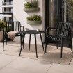 Kontrasto Kp104-Kd — стул из полипропилена, чёрный, Dw, Meb000048 - Home Club, изображение 5