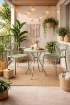 Kontrasto Стіл Como Pro зелений, діаметр 60x70 см, Dw, Meb000087 - Home Club, зображення 7