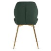 Mebel Elite Комплект: стол Bali 100 см (белый мрамор/золотой) и 4 стула Lucky (зеленые с золотыми ножками), ME.BALI/BM/ZL/S:1|ME.LUCKY/Z/ZL/V/K:4 - Home Club, изображение 11
