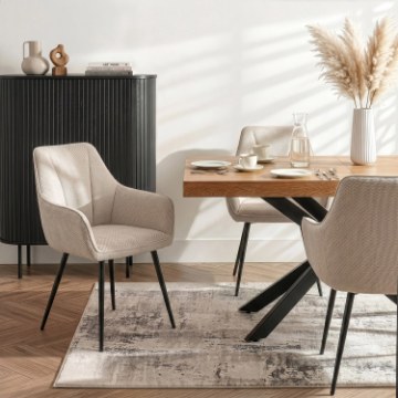 Mebel Elite Стул Nawara кремового цвета, ME.NAWARA/KR/CZ/T/K - Home Club