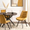 Mebel Elite Стул Rick, горчичного цвета, велюровый, ME.RICK/CU/V/K - Home Club, изображение 2