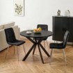 Mebel Elite Стул Cesar, черный, велюровый, ME.CESAR/CZ/V/K - Home Club, изображение 2