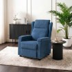 Mebel Elite Розкладне крісло Spencer, темно-синє, з вельветової тканини, ME.SPENCER/GR/SZTR/FW - Home Club, зображення 2
