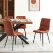 Mebel Elite Стул Peru красного цвета из велюра, ME.PERU/RD/V/K - Home Club, изображение 2