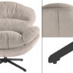 Kontrasto Fo106 Кресло Milo 3D Latte Dw, 5.01 94648 - Home Club, изображение 5