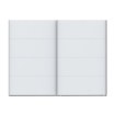 Forte Розсувна шафа 270 см Sophistispace, біла, SSQS12411-120 - Home Club, зображення 2