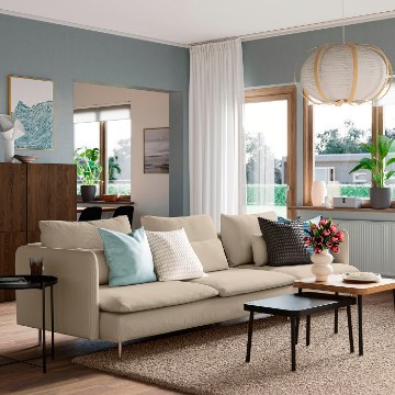 ІКЕА Диван 4-місний SÖDERHAMN, 296.220.27 - Home Club