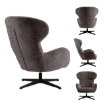 Kontrasto Fo104 Кресло Louis Szen, коричневый, Dw, 5.01 799964 - Home Club, изображение 4