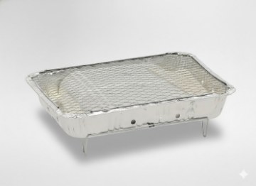 BBQ Meeting Одноразовый гриль Брикет 31 x 24 x 5 см, BBQ3681 - Home Club