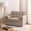 Mebel Elite Раскладной диван Corra для сна, темно-бежевый, ME.CORRA/CBZ/T/SOF - Home Club, изображение 2