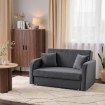 Mebel Elite Двомісне спальне крісло Vero 2, сіре, PPHUE.BASIA2/PAROS6/FW - Home Club, зображення 2
