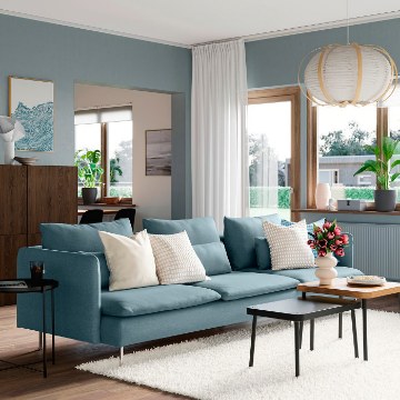 ИКЕА Диван для 4 человек SÖDERHAMN, 996.220.24 - Home Club