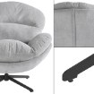 Kontrasto Fo106 Кресло Milo 3D J. серое Dw, 5.01 94662 - Home Club, изображение 3