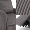 Kontrasto Fw102 Кресло Lucas, серый, с функцией откидывания, DME-SOF-00009 - Home Club, изображение 6