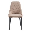 Kontrasto Мягкое кресло для столовой из велюра цвета «таупе» Eva2 Kt201, 5.90.15024 - Home Club, изображение 2