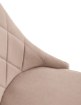 Kontrasto Мягкое кресло для столовой из велюра цвета «таупе» Eva2 Kt201, 5.90.15024 - Home Club, изображение 6