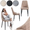 Kontrasto Мягкое кресло для столовой из велюра цвета «таупе» Eva2 Kt201, 5.90.15024 - Home Club, изображение 8