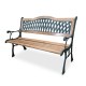 Kontrasto Lo1000-3 Садовая скамейка 126x52x75 см Dw, Meb000121 - Home Club