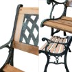 Kontrasto Lo1000-3 Садовая скамейка 126x52x75 см Dw, Meb000121 - Home Club, изображение 4