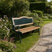 Kontrasto Lo1000-3 Садовая скамейка 126x52x75 см Dw, Meb000121 - Home Club, изображение 5