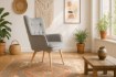 Kontrasto Fk102 Кресло Arne, размер, серый, 5.01.85967 - Home Club, изображение 10