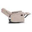 Mebel Elite Раскладное кресло с функцией массажа Sebastian, бежевое, из вельвета, ME.SEBASTIAN/BZ/SZTR/FW - Home Club, изображение 8
