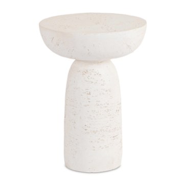 Mebel Elite Столик Henrico 40 см, кремовый/бежевый, современный, ME.HENRICO/KR-BZ/MGO/L - Home Club