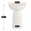 Mebel Elite Столик Henrico 40 см, кремовый/бежевый, современный, ME.HENRICO/KR-BZ/MGO/L - Home Club, изображение 6