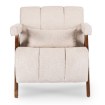 Mebel Elite Кресло Renato, бежевый/орех, ME.RENATO/BZ/O/T/FW - Home Club, изображение 3