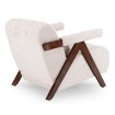 Mebel Elite Кресло Renato, бежевый/орех, ME.RENATO/BZ/O/T/FW - Home Club, изображение 5