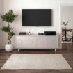 Mebel Elite Тв-тумба Marlen 155 см, цвет «Кашмир», W.MAZOMA/KASZ/N.KASZ/U.ZL/RTV4D - Home Club, изображение 2