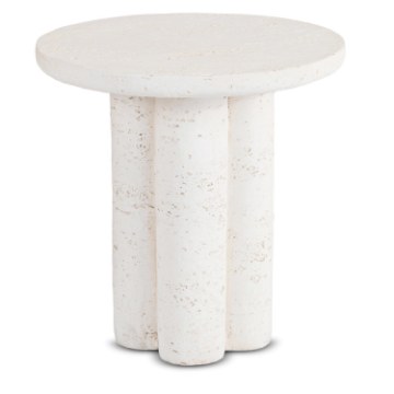 Mebel Elite Столик Brok 46 см, кремовый/бежевый, современный, ME.BROK/KR-BZ/MGO/L - Home Club