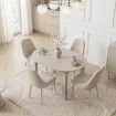 Mebel Elite Стол Harry, раскладной, 102–142 см, цвет «Кашмир», W.HARRY/KASZ/S - Home Club, изображение 3