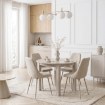 Mebel Elite Стол Harry, раскладной, 102–142 см, цвет «Кашмир», W.HARRY/KASZ/S - Home Club, изображение 4